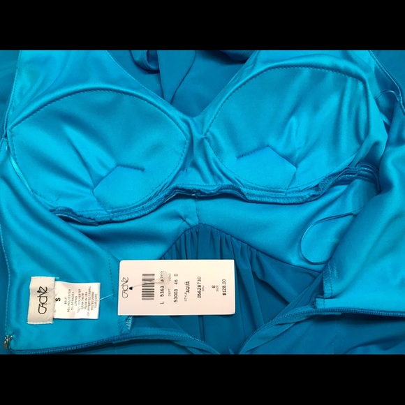 Cache Aqua Halter Top Dress - Picture 3 of 5